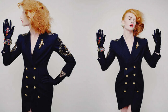 Данила Поляков в женском образе