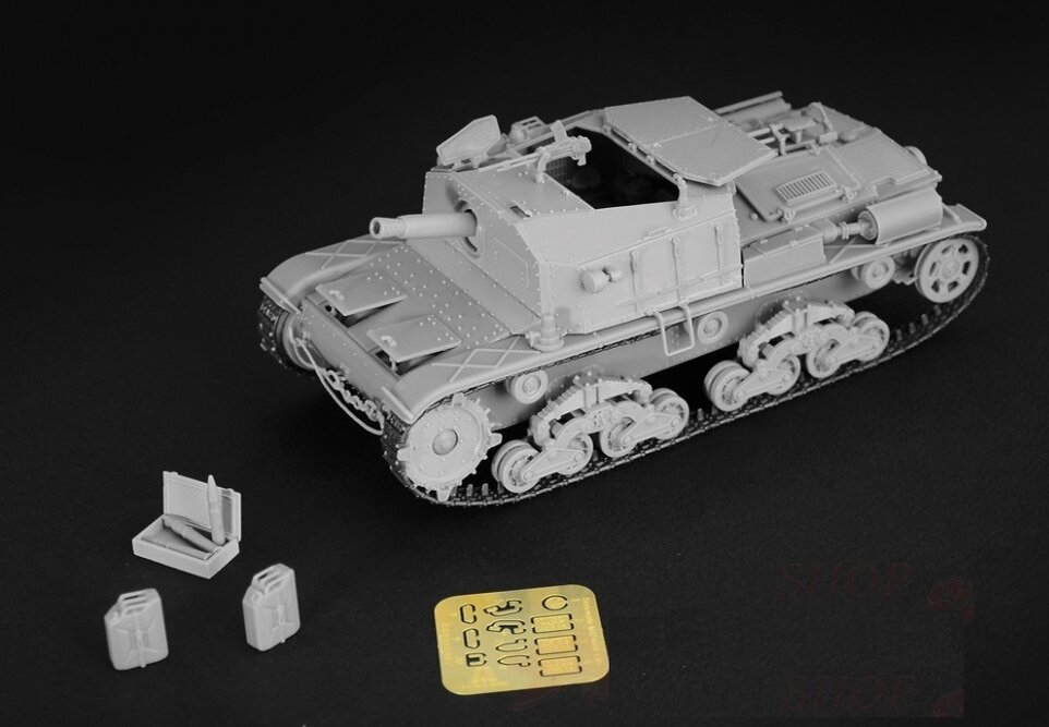 Итальянская САУ Semovente M42 в сборе