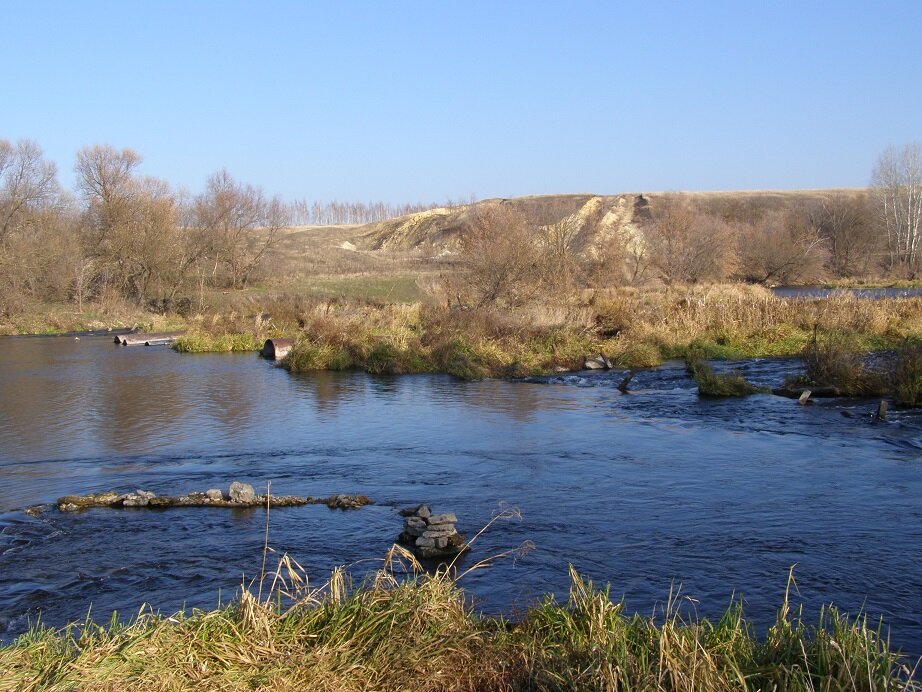 Дрысинский брод на Красивой Мече в селе Сергиевском