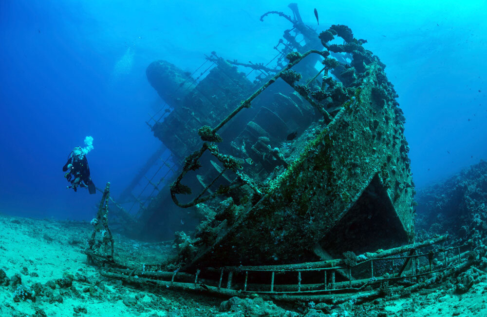 SS Thistlegorm на дне