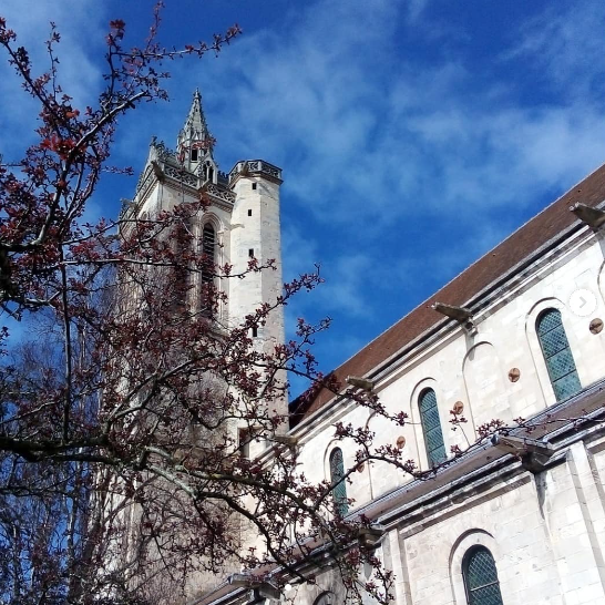 Фото автора. Церковь в романском стиле. Франция.