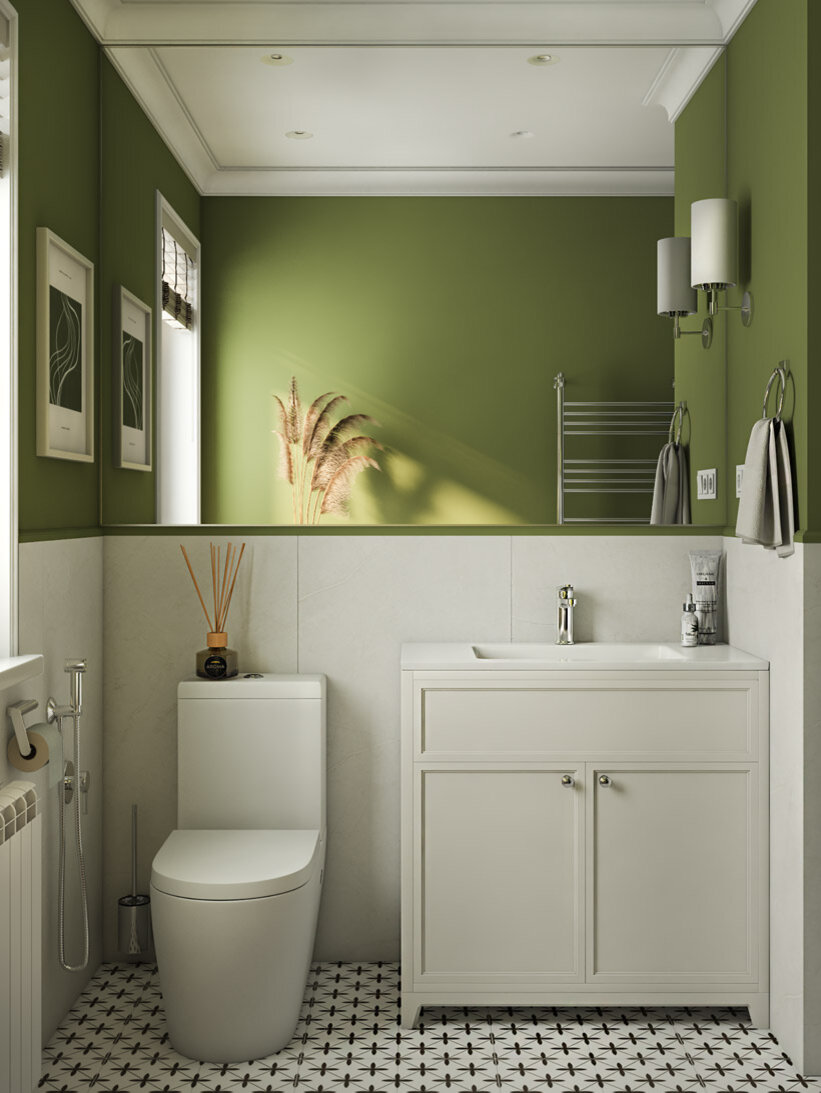 напольная плитка Dual Gres Chic Poole White 45x45