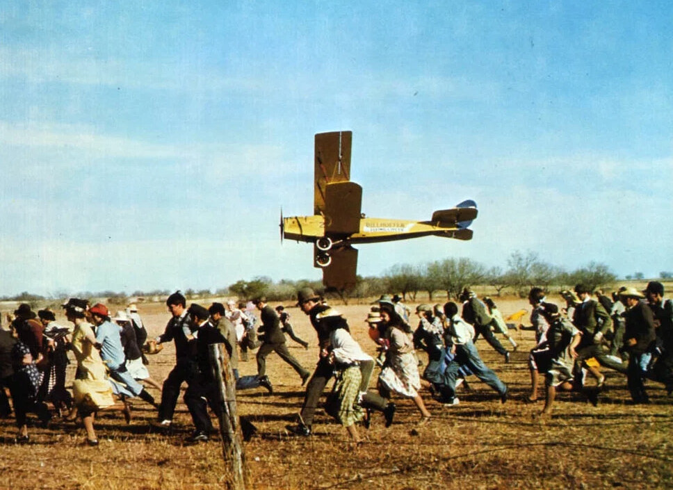 Кадр из фильма "Великий Уолдо Пеппер" (1975)