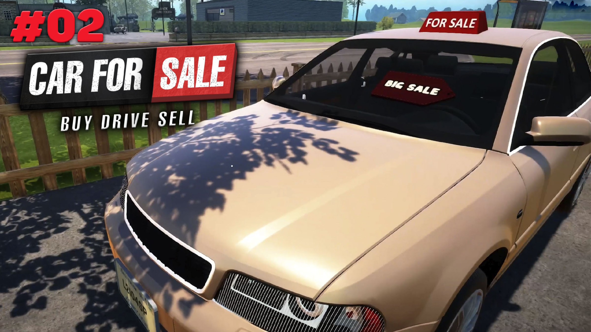 Помыть и продать - Car For Sale Simulator 2023 #02