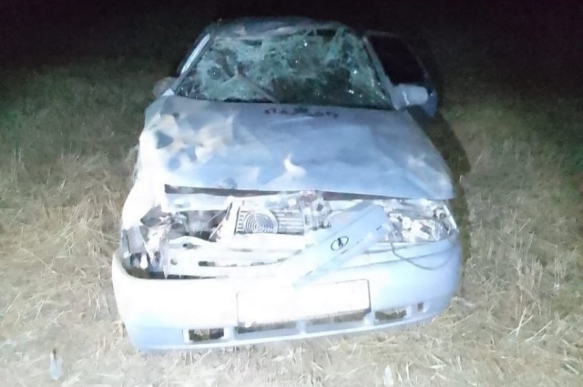    На Ставрополье 3-летний ребёнок чудом не пострадал в ДТП с опрокидыванием