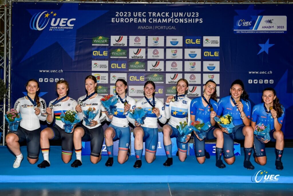    Сборные Германии, Великобитании и Италии / 2023 UEC Juniores & U23 - Track European Championships - Anadia - 11/07/2023 - - photo Tommaso Pelagalli / Sprint Cycling Agency © 2023