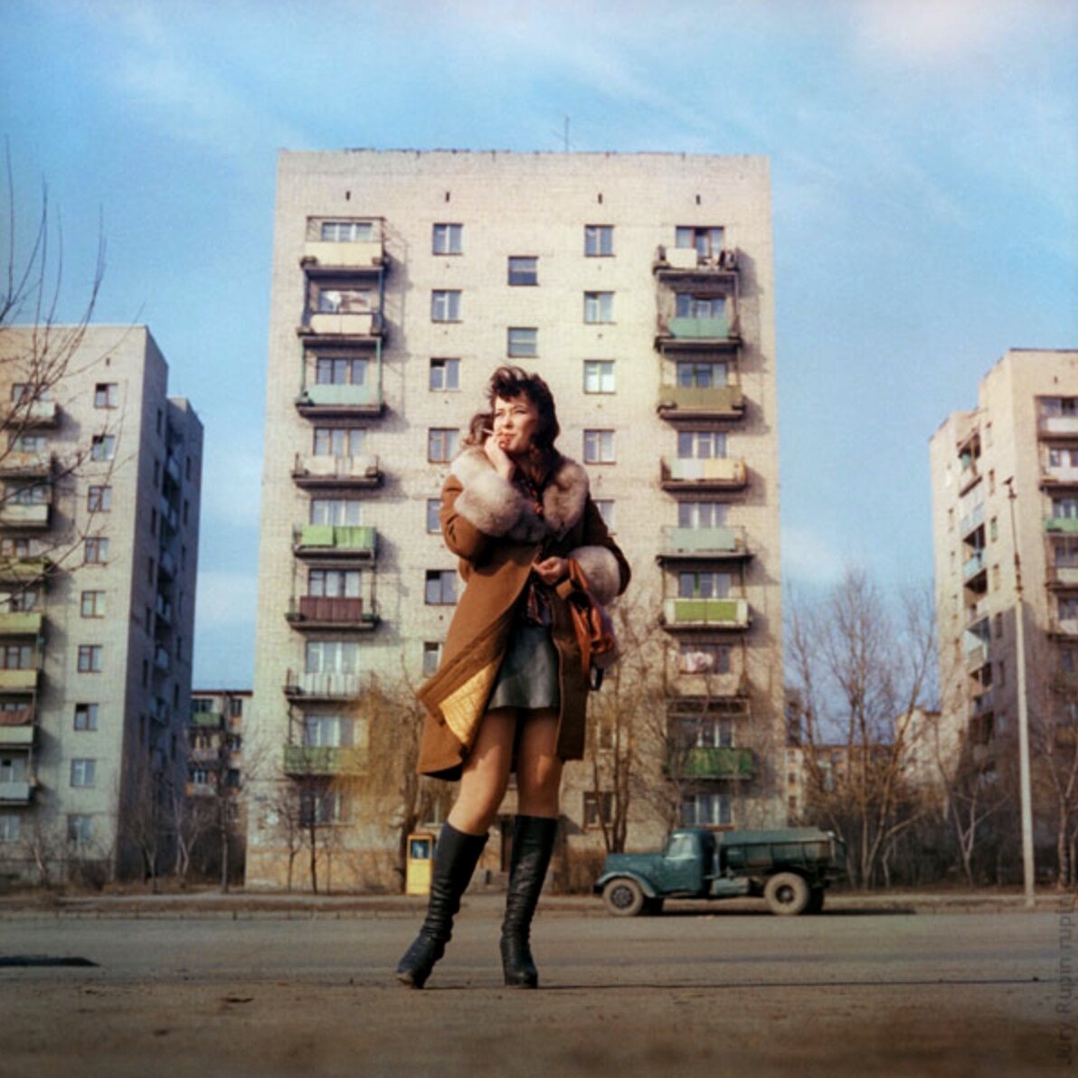 Харьковчанка 1977 год. Фото Юрия Рупина.