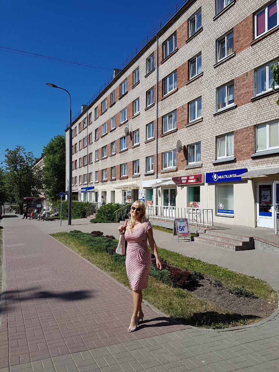 Улицы Резекне, Латвия, 31.05.2018