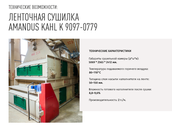 Данное устройство используется для сушки и охлаждения в установках по изготовлению зернистых сыпучих продуктов. 
