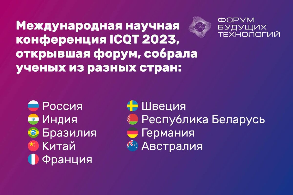 Оператором мероприятия выступил Фонд Росконгресс при поддержке Министерства цифрового развития, связи и массовых коммуникаций Российской Федерации и Российской академии наук.
