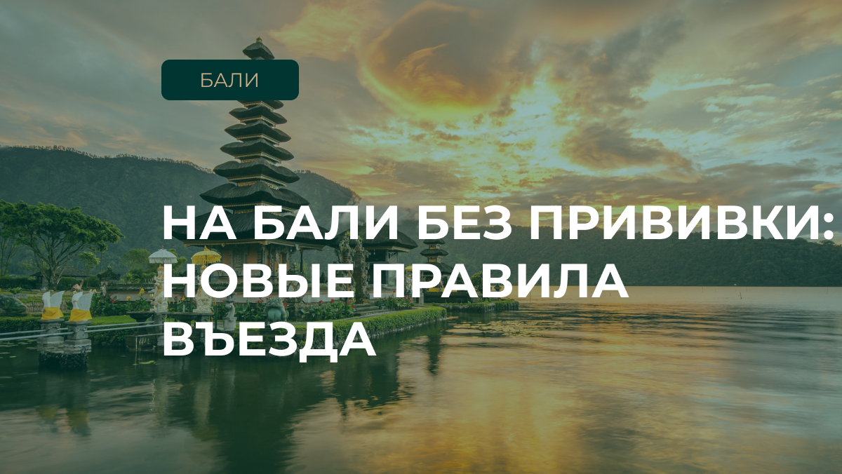 Нужна ли на Бали прививка от коронавируса сейчас? Новые правила въезда на  Бали | ГАРАНТ ВИЗА - визовый центр | Дзен