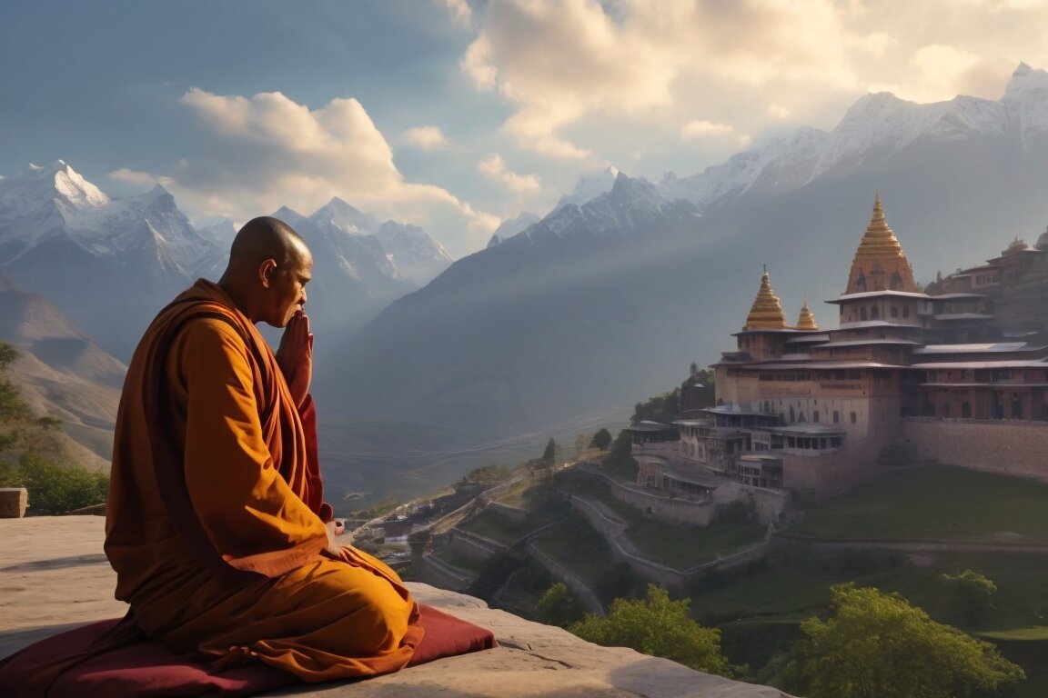 Пророчества индии. Индийский монах. Индия монахи. Индийские монахи в горах. Джайнистский монах Индия.