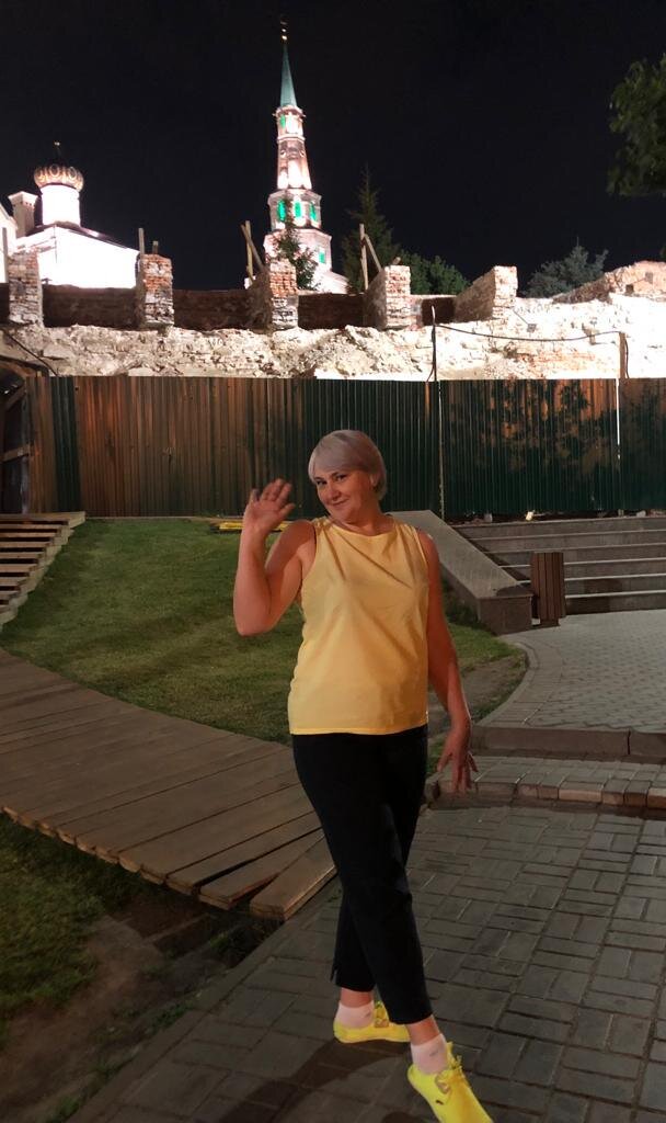 Ночная экскурсия у стен Казанского кремля