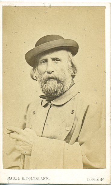 Джузеппе Гарибальди, фотография, 1870-е гг.
