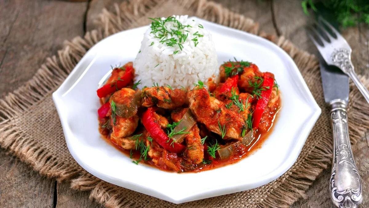 Вариант подачи блюда