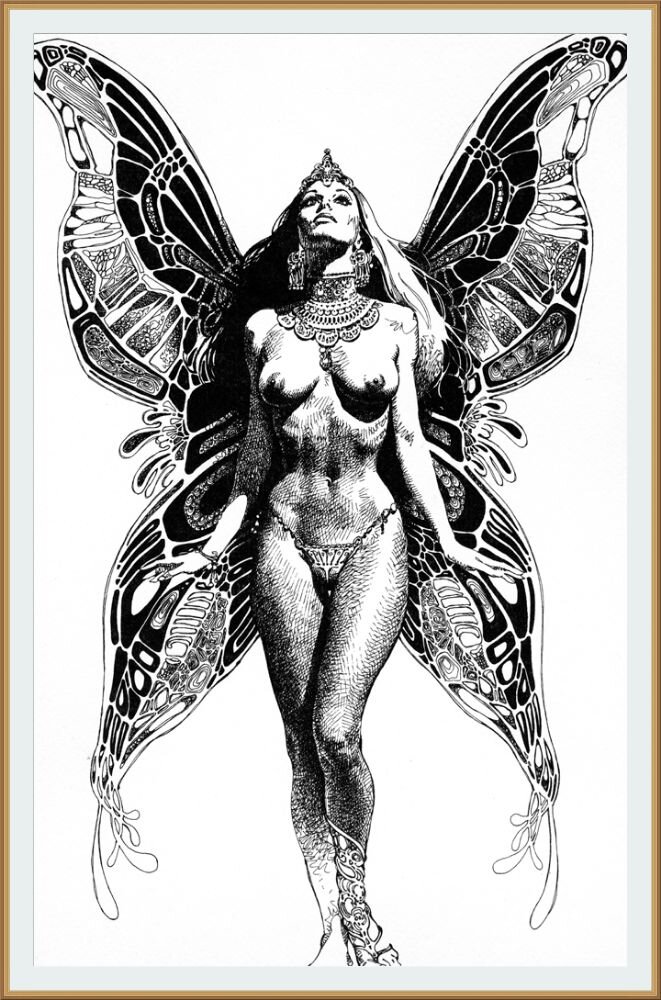 ©  Борис Вальехо / Boris Vallejo / Midnight Angel / Полуночный ангел