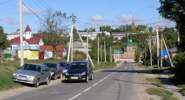 Лебедянь, улица Ситникова (Покровская), церковь Рождества Богородицы, Старый Казанский храм.