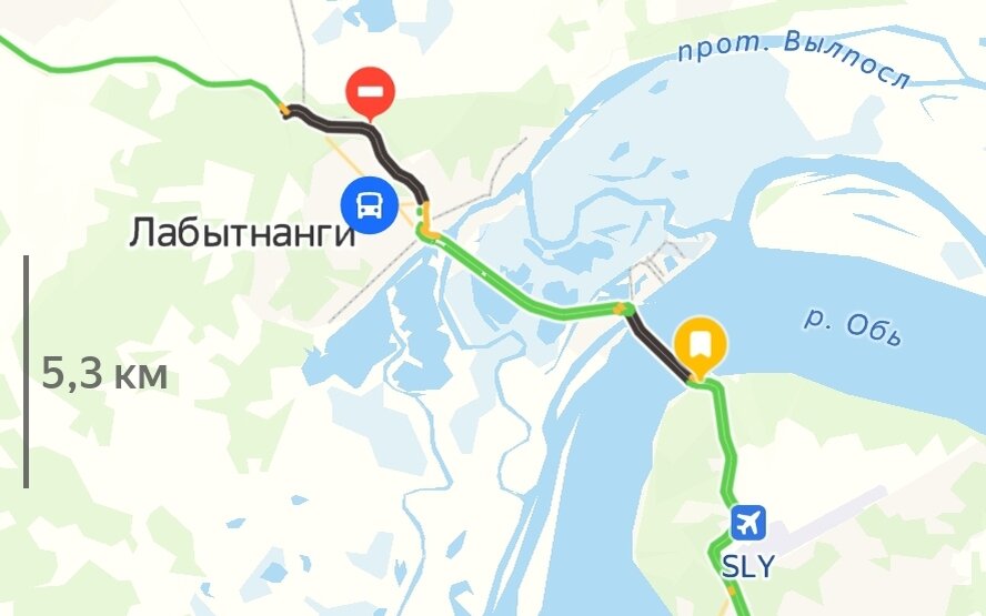 Лабытнанги на карте россии. Лабытнанги раньше.