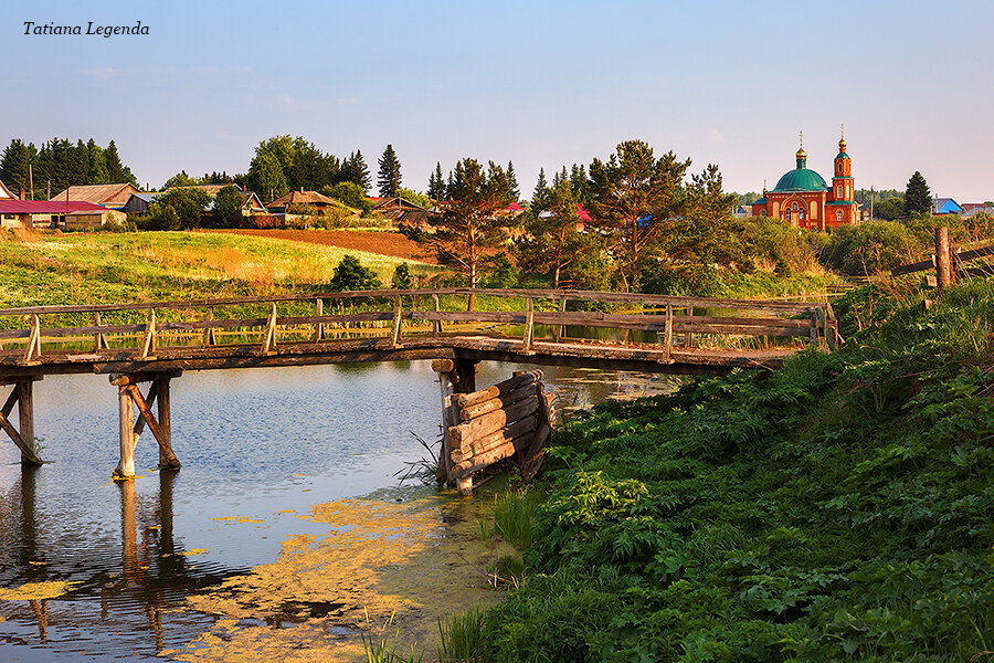 Село Седельниково, Омская область. Фото: Соколова Татьяна, г. Омск 