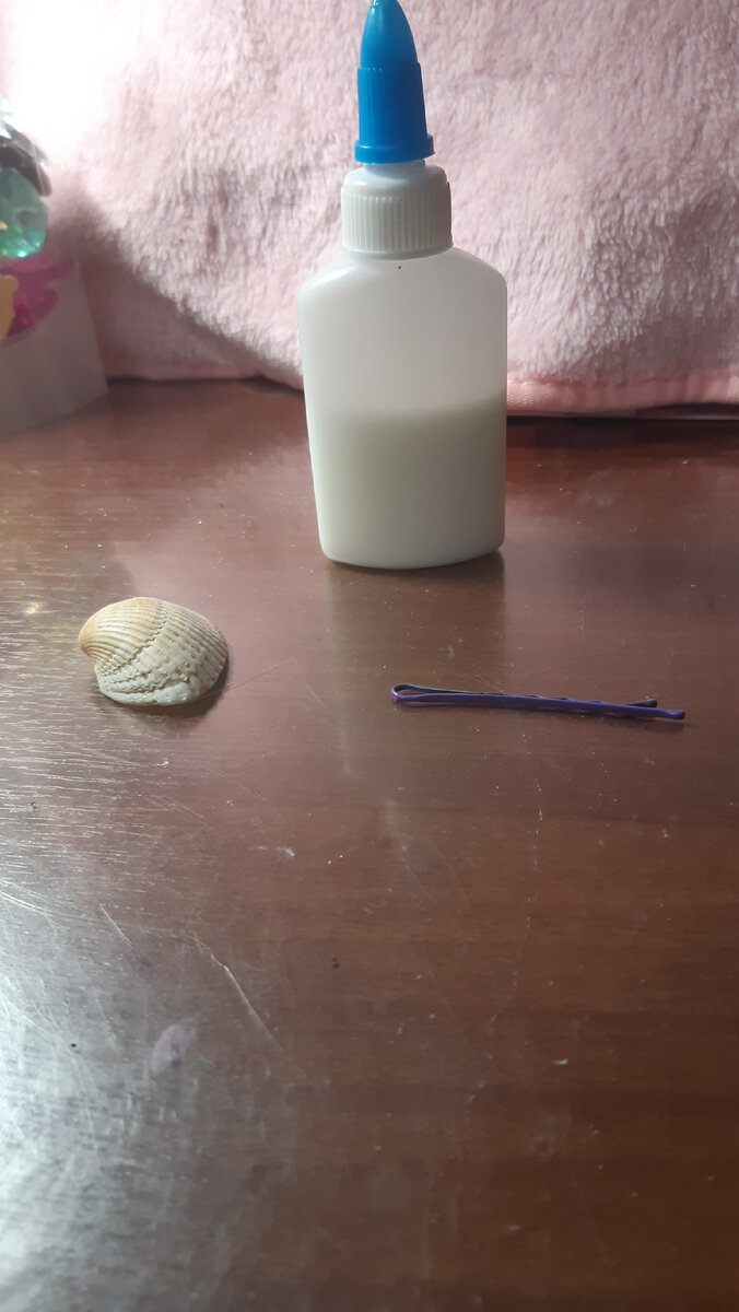 Клей, ракушка и невидимка= морская невидимка😄