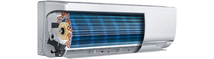 На фото: испаритель кондиционера