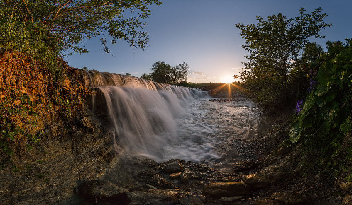 Водопад Бурун станица Баракаевская фото из открытых источников интернета