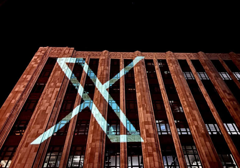 Логотип X.com - новый Twitter