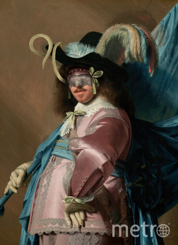    Немецкий художник утрирует вздор на исторических портретах. Фото: hermes.art/prints.