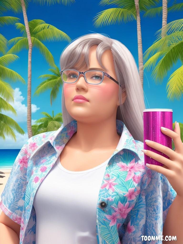 Примерила образ блондинки