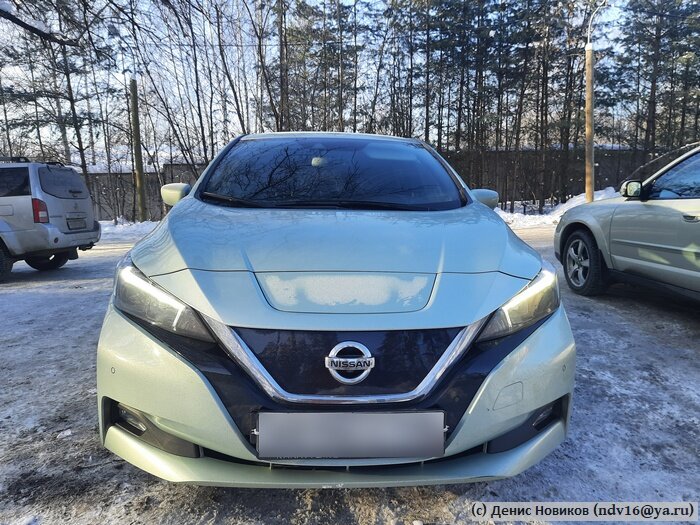 Nissan Leaf - в общем автопарке электромобилей в нашей стране таких пока большинство