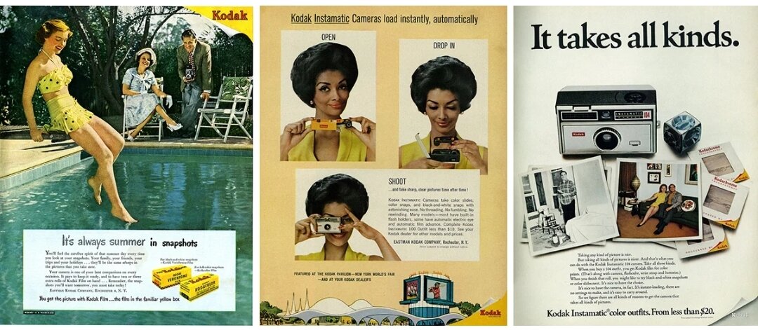 фото: ретро реклама Kodak
