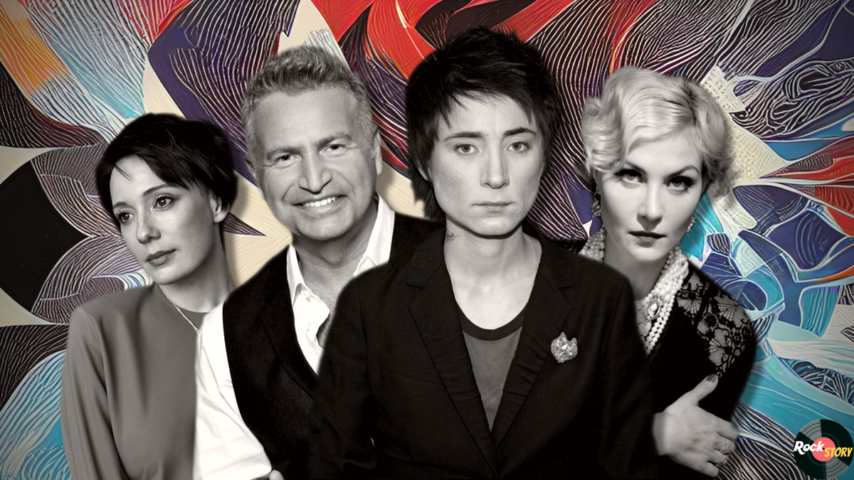 На фотографии: Чулпан Хаматова, Леонид Агутин, Земфира* и Рената Литвинова