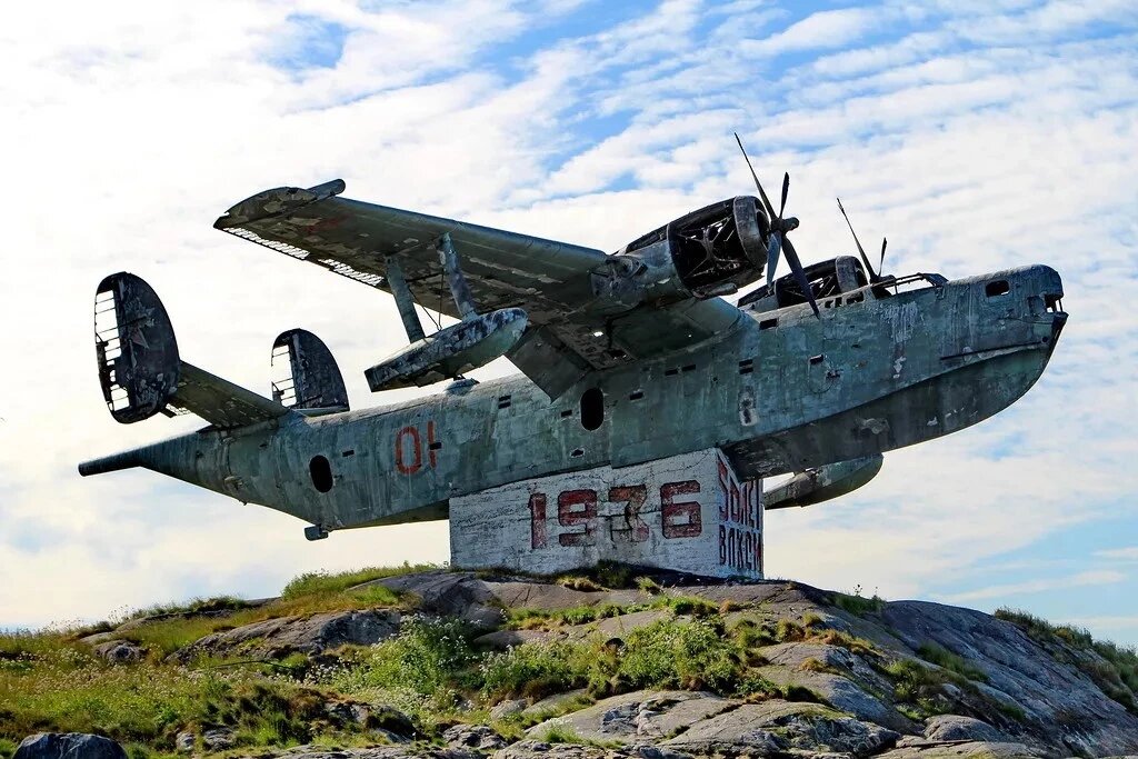 Бе-6 до реставрации. Фото из сети Интернет.