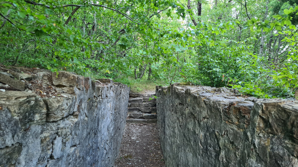 Променад по батарее №394 капитана А.Э.Зубкова.  