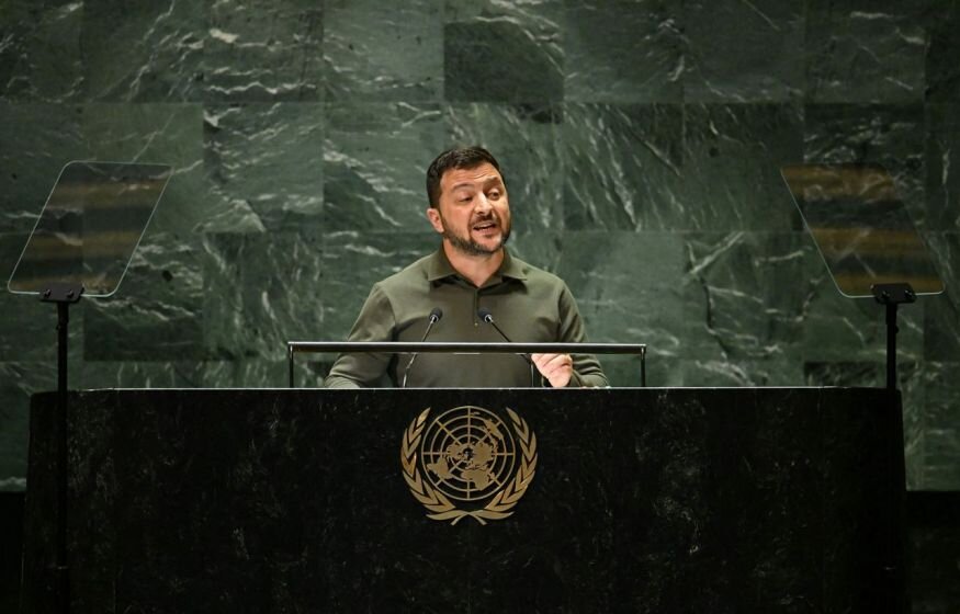    Зеленский: «Россия использует еду, детей и ИИ в качестве оружия»