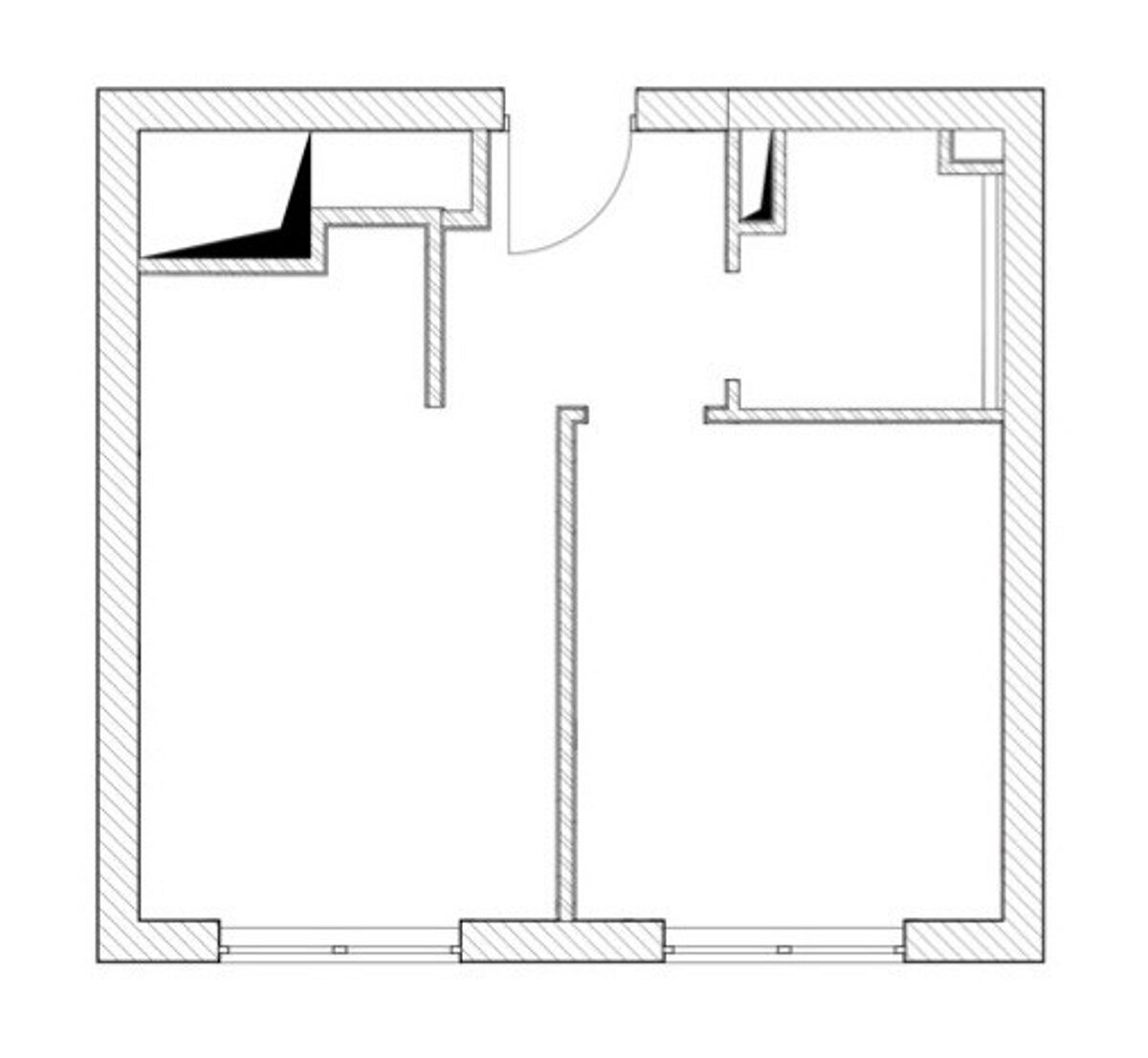 До перепланировки. Листайте галерею →