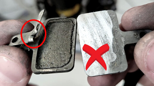 Замена колодок дискового тормоза велосипеда. Гидравлика Shimano BR ...