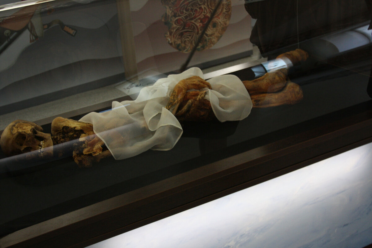 Мумия алтайской "принцессы" в настоящее время находится в Национальном Алтайском Музее им. А.В. Анохина, куда её передали сибирские археологи вместе со специальным саркофагом в сентябре 2012 года.