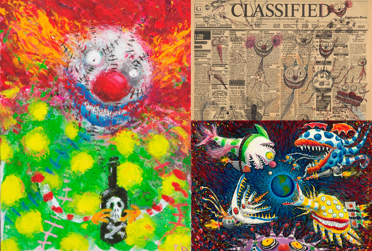 Рисунки Тима Бёртона