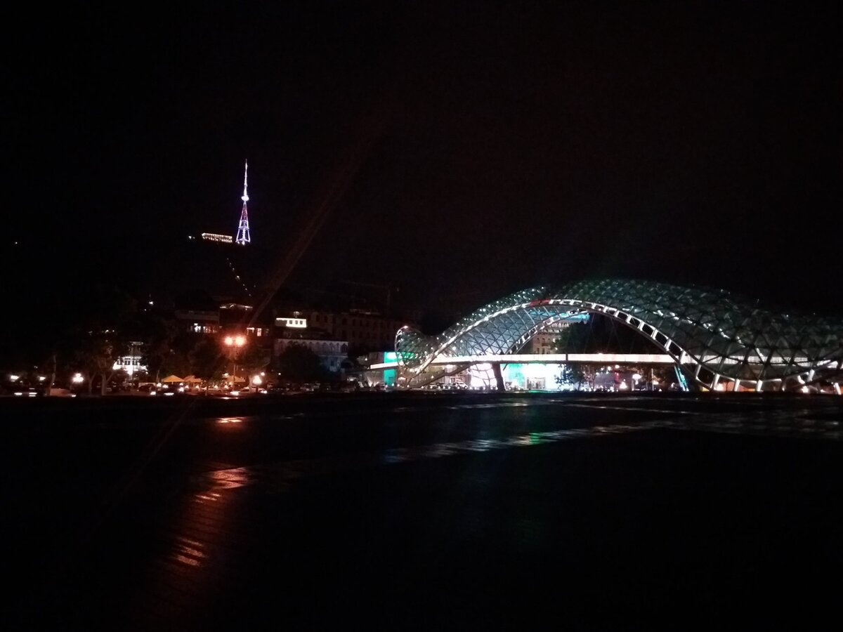 Тбилиси, мост Мира, фото автора