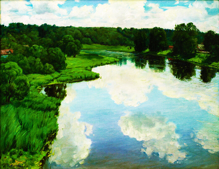 Художник Олег Молчанов