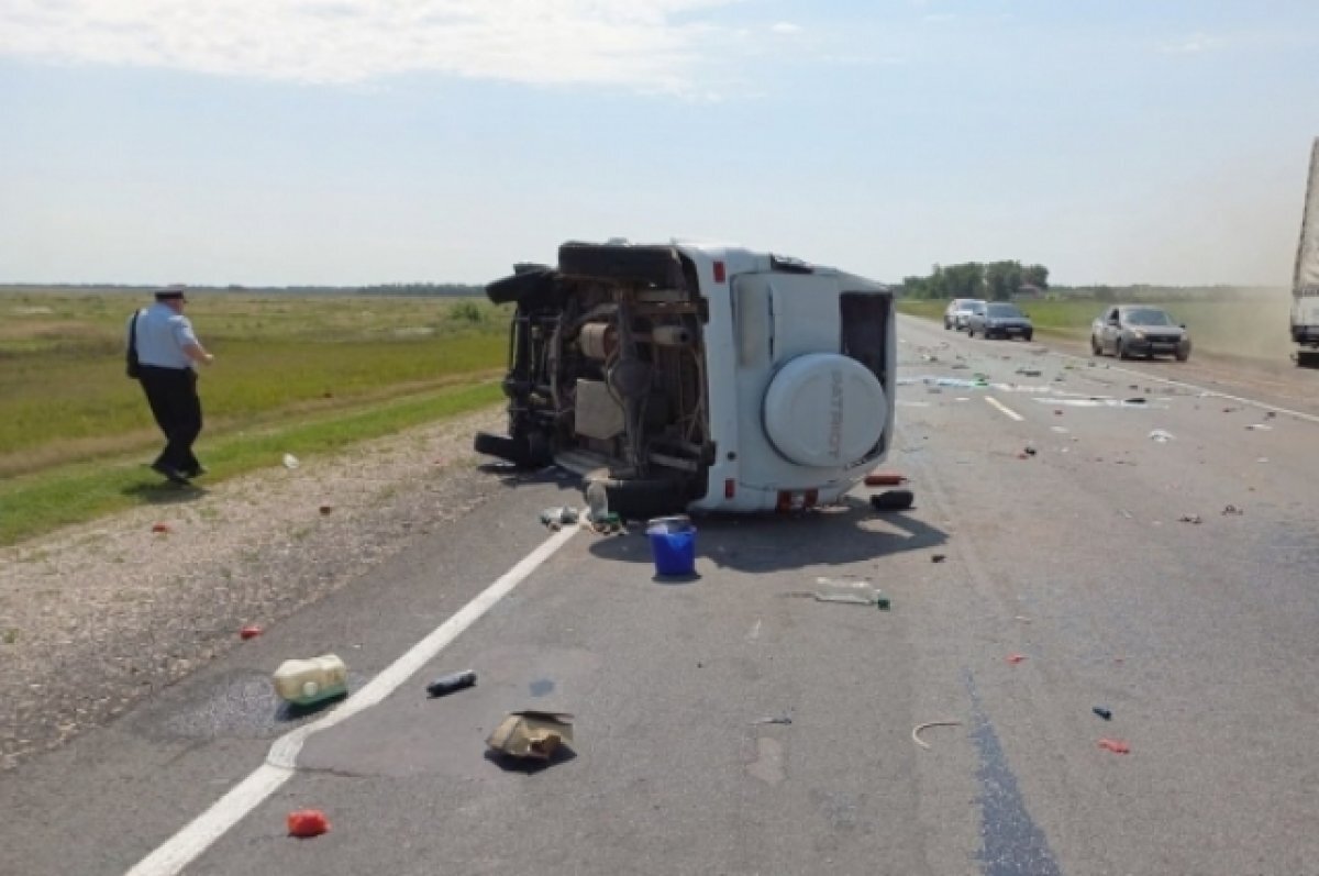    Двухлетний малыш скончался в больнице после ДТП на трассе под Волгоградом