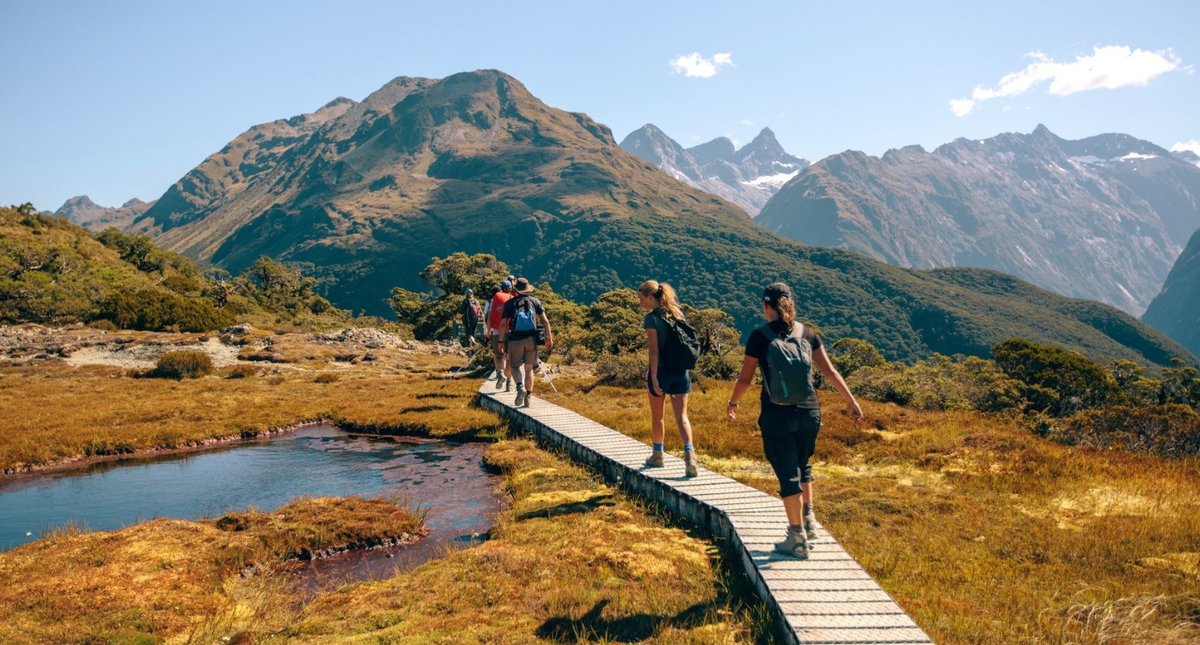 New Zealand Tourists spot