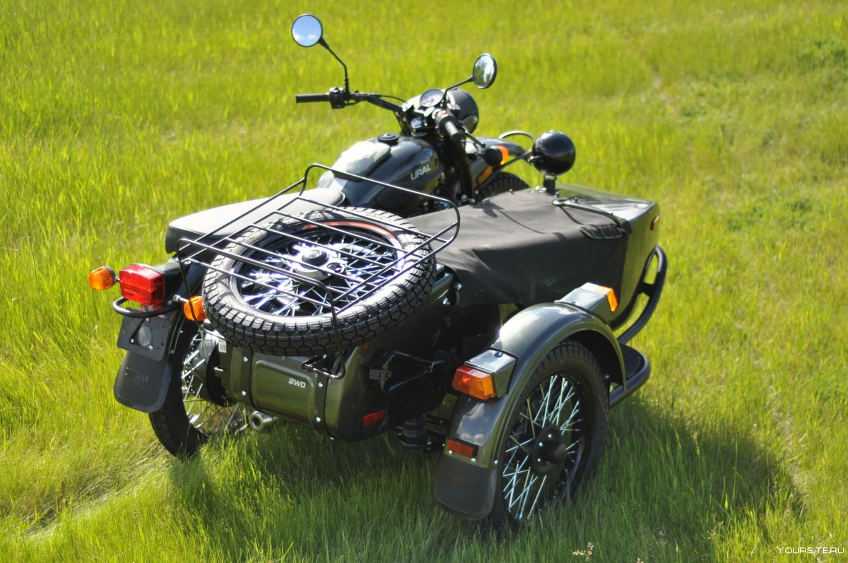 Урал Gear up 2019 тормоза коляски