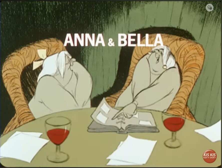 Скриншот мультфильма Anna&Bella (1984), режиссер Борге Ринг