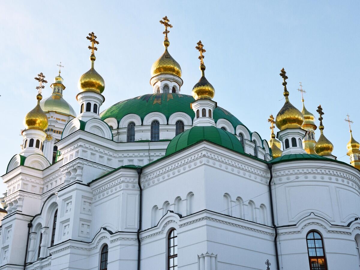    Трапезный храм Киево-Печерской лавры в Киеве© РИА Новости / Стрингер