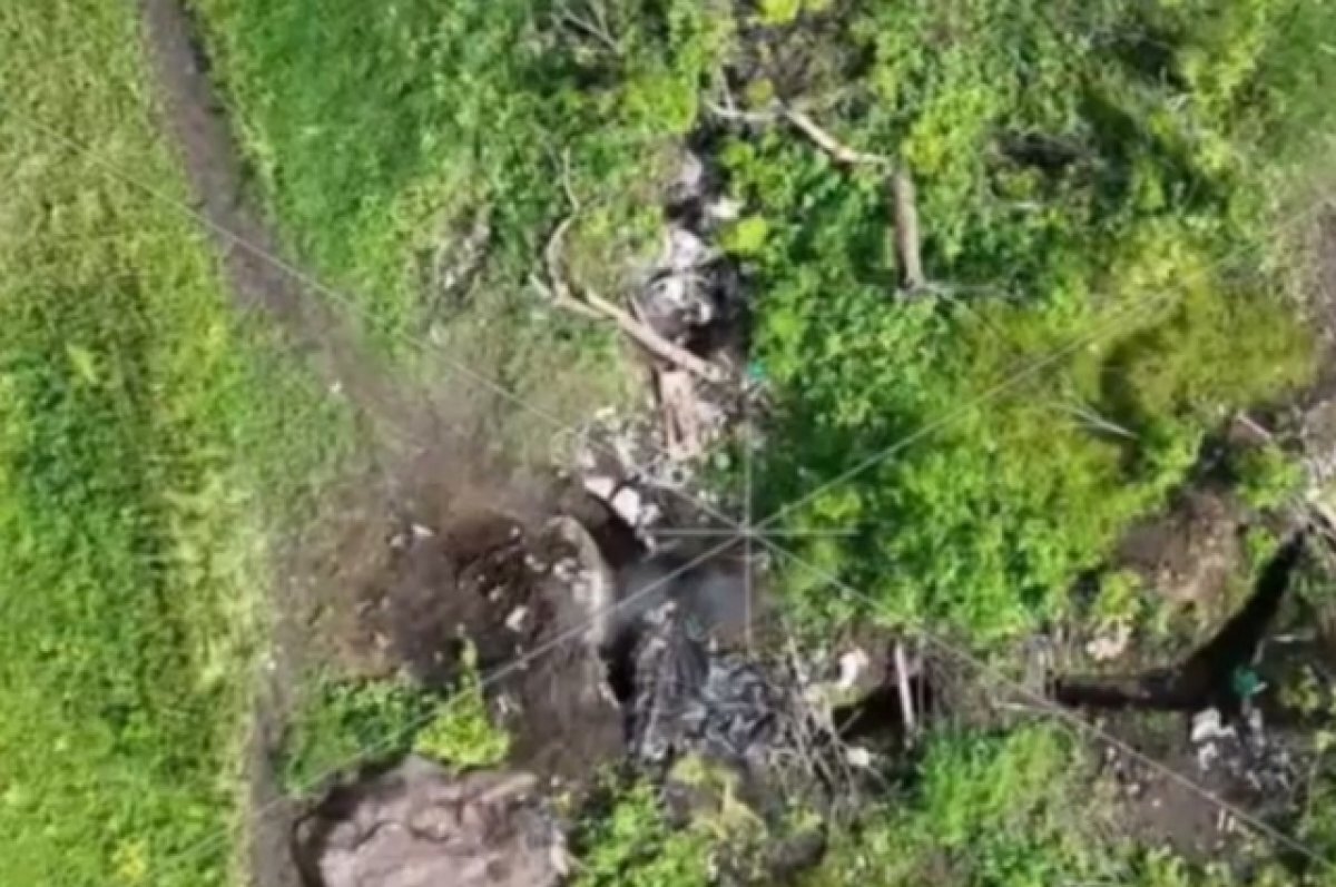    ВС РФ показали кадры уничтожения склада боеприпасов ВСУ под Авдеевкой