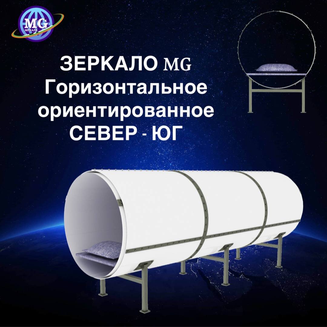 ПРОСТРАНСТВЕННЫЙ ТРЕНАЖЕР СОЗНАНИЯ - ЗЕРКАЛО MEGA-GALAXY «Горизонтальное ориентированное Север - Юг»