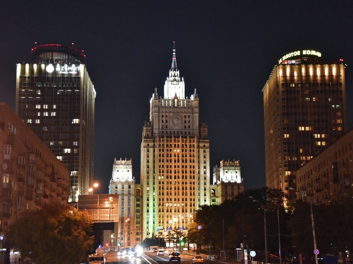    Здание Министерства иностранных дел России на Смоленской-Сенной площади в Москве© РИА Новости / Наталья Селиверстова