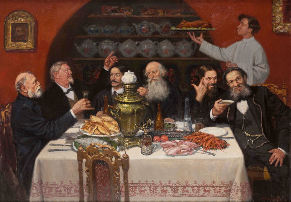 В.Е. Муллин, «Купцы гуляют», 2015 г.